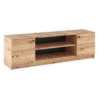 LOWBOARD NATURIO 160/48,5/40 cm, Eiche Artisan - Eiche Artisan, Holzwerkstoff (160/48.5/40cm) - MASSENO