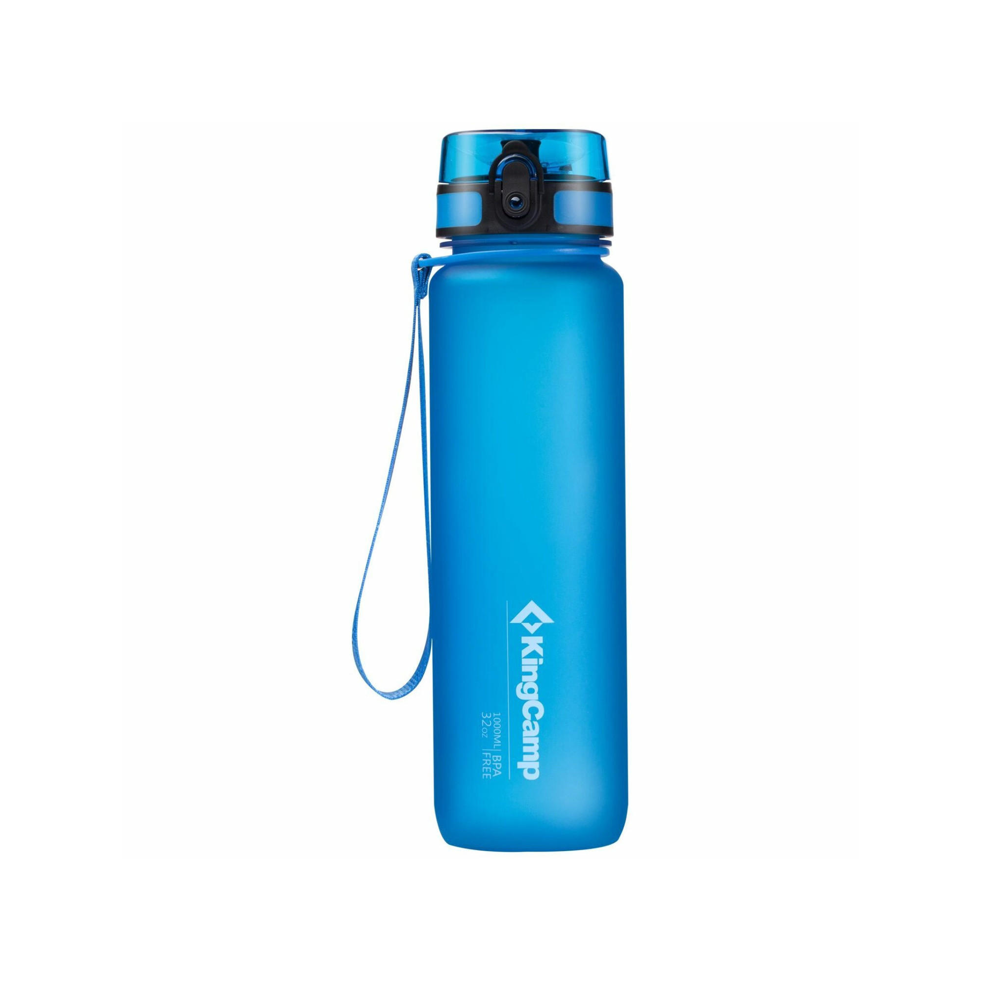 TRINKFLASCHE - Aus Tritan - Inhalt: 1 Liter - Blau, Kunststoff (1L) - Kingcamp