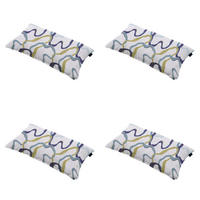 DEKORATIONSKISSEN Blaze - Mehrfarbig - 30/50/10 cm - 4er-Set - Multicolor, Textil (50/30cm) - Madison