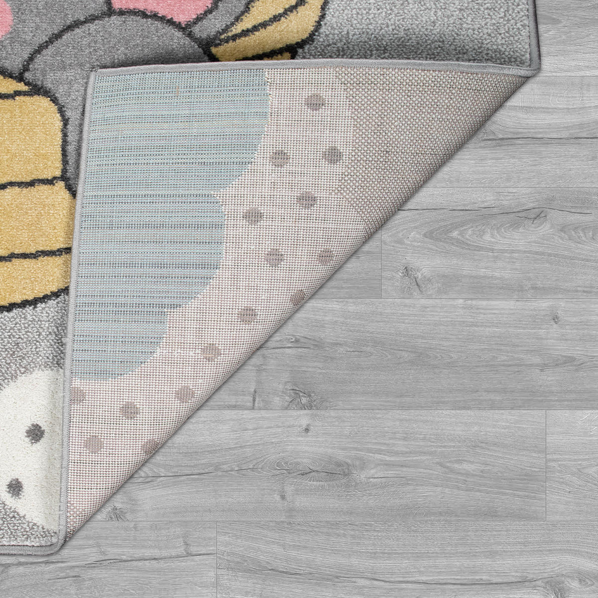 KINDERTEPPICH 80/150 cm Nino 881 - Grau, Textil (80/150cm) - Paco Home