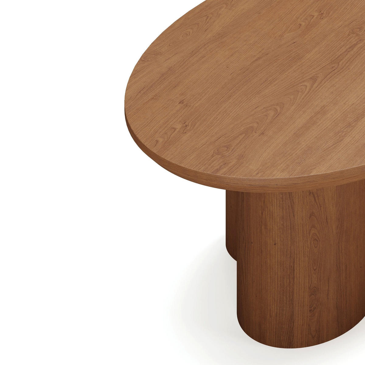 COUCHTISCHE Sperrholz Nussbaum 110cm - Braun, Holz (60/110/35cm) - Sia Home