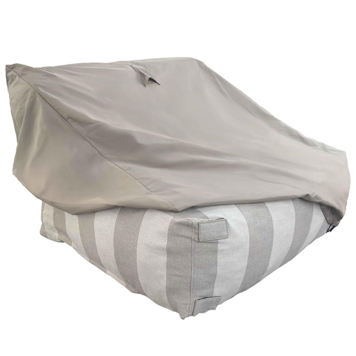 HÜLLE, Beige - Beige, Textil (92/60/92cm) - Oviala