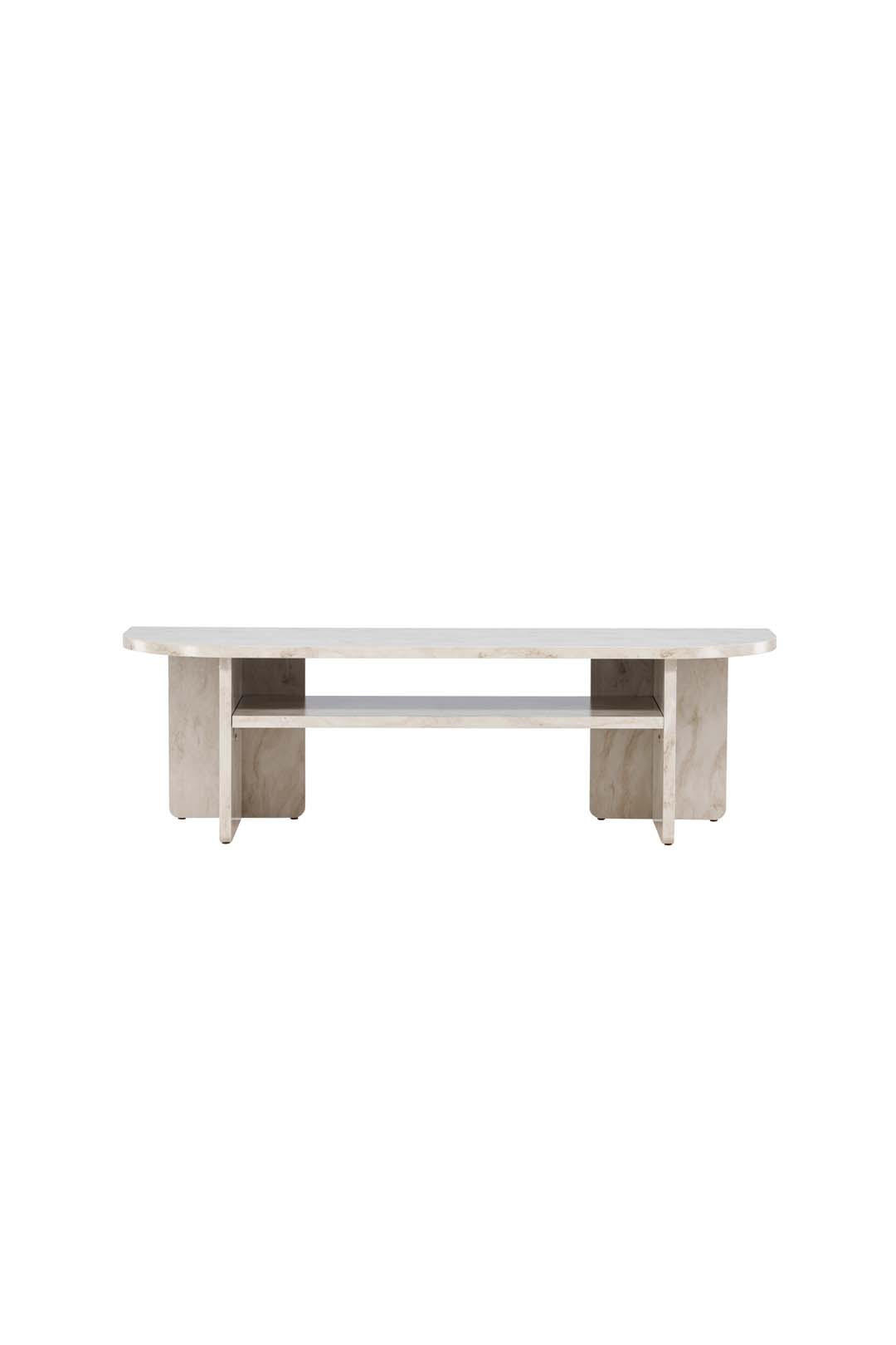 TV-MÖBEL, Ålesund, Beige, MDF, 40 x 140 x 42 cm - Beige, Holzwerkstoff (40/42/140cm) - ebuy24