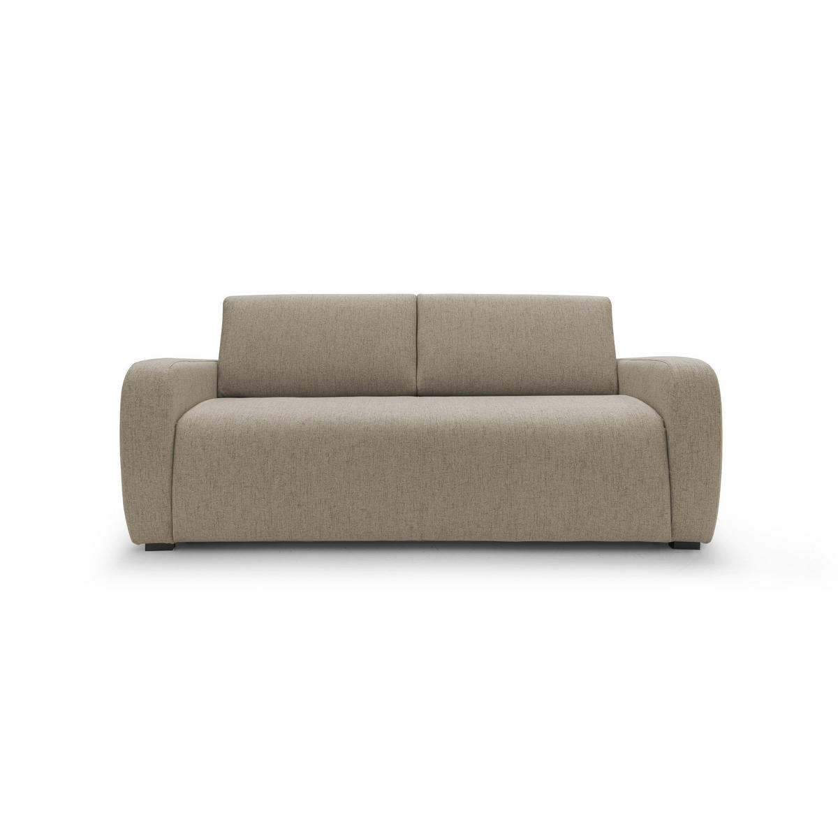 SCHLAFSOFA Duna - Braun, Textil (215/93/100cm) - Divani.store