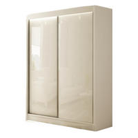 SCHRANK Weiß PEAK Schiebetür 120 cm - Weiß, Holzwerkstoff (120/215/61cm) - Sepro Meble