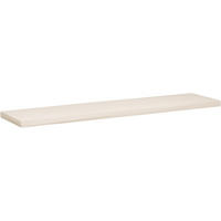 SITZKISSEN eckig 206/48/8 cm Kunststoff Creme - Creme, Kunststoff/Textil (48/206/8cm) - CLP