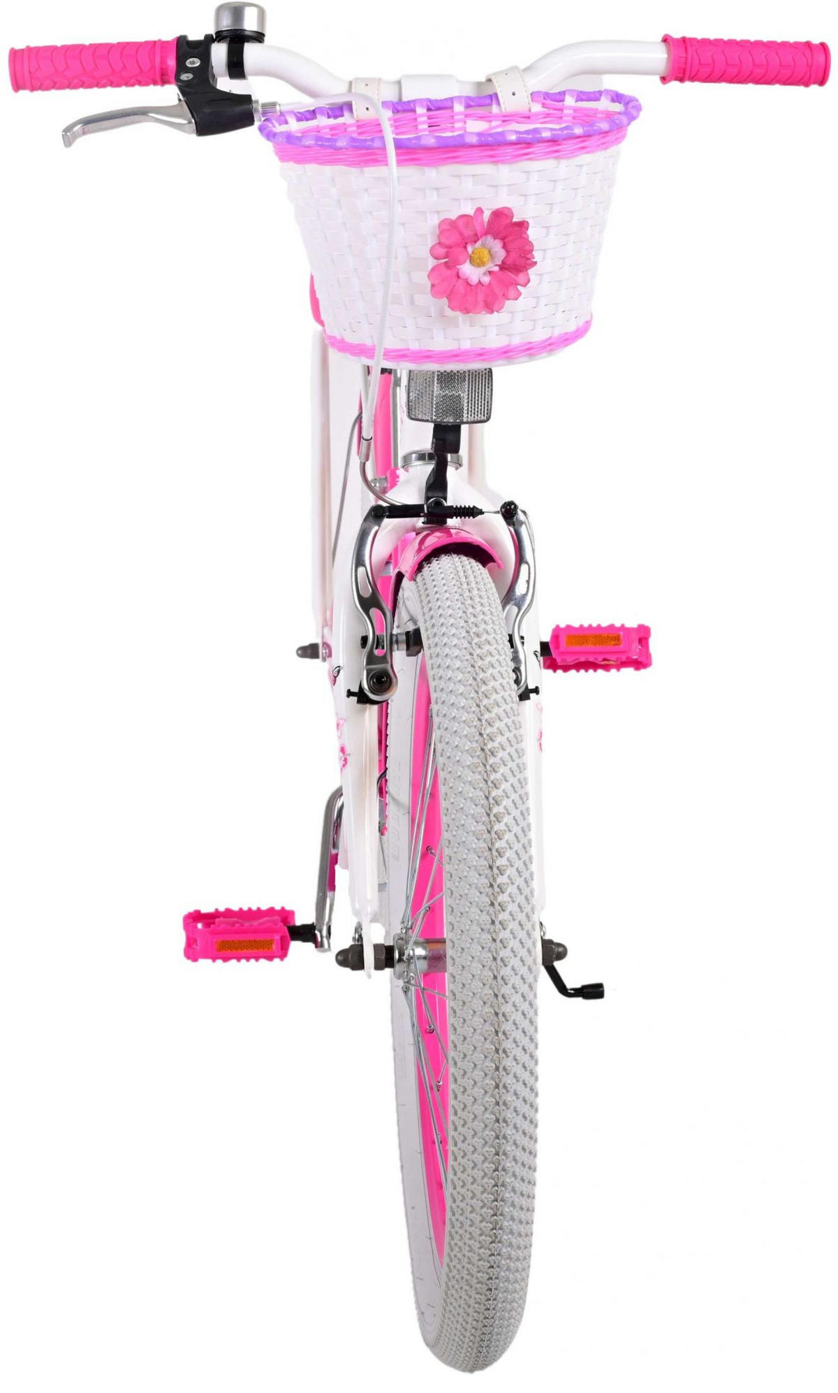 KINDERFAHRRAD Lovely - Mädchen - 20 Zoll - Rücktritt + Handbremse - Rosa - Rosa, Metall (82cm) - TPFSports