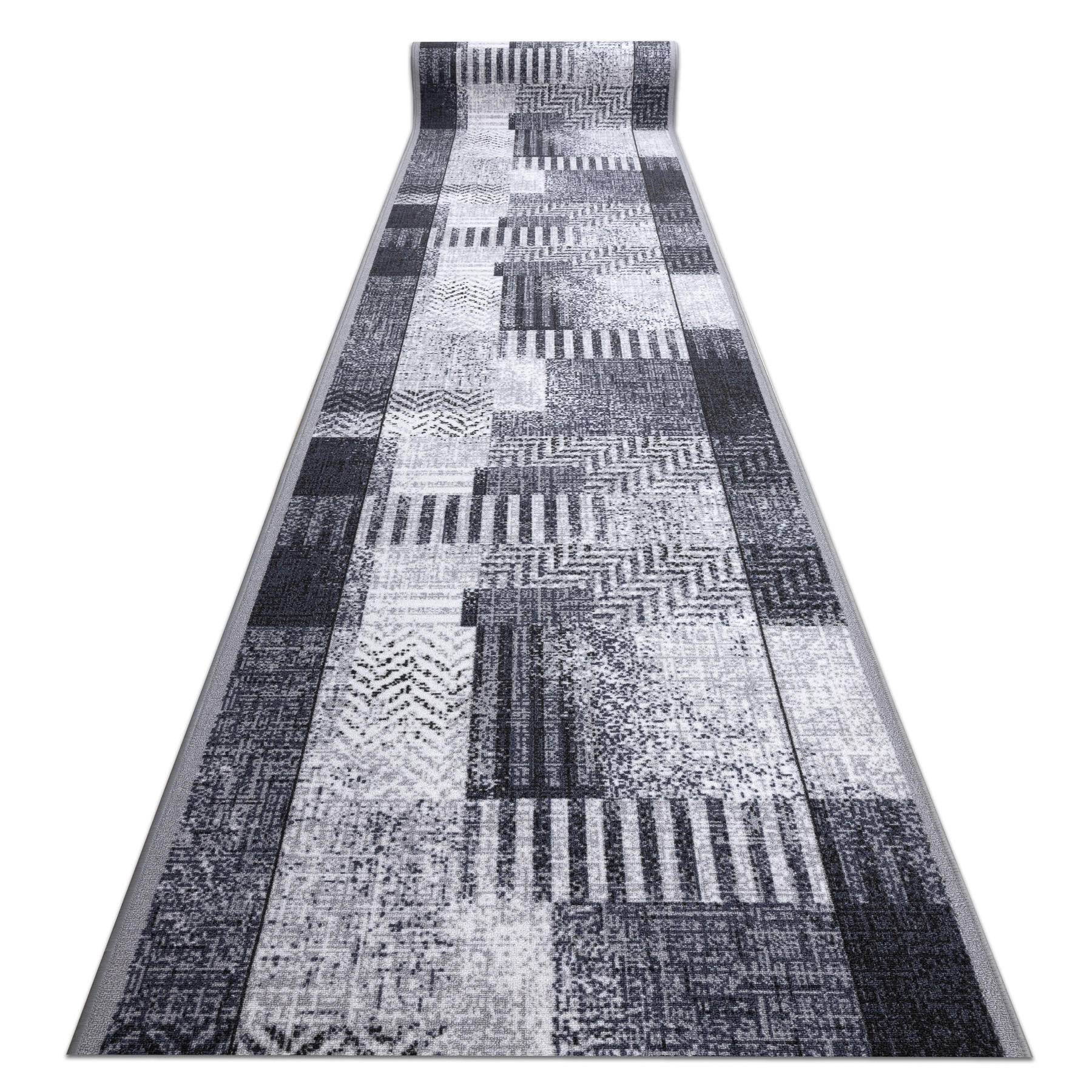 LÄUFER Antirutsch ESSENZA 80/230 cm - Grau, Textil (80/230cm) - rugsX