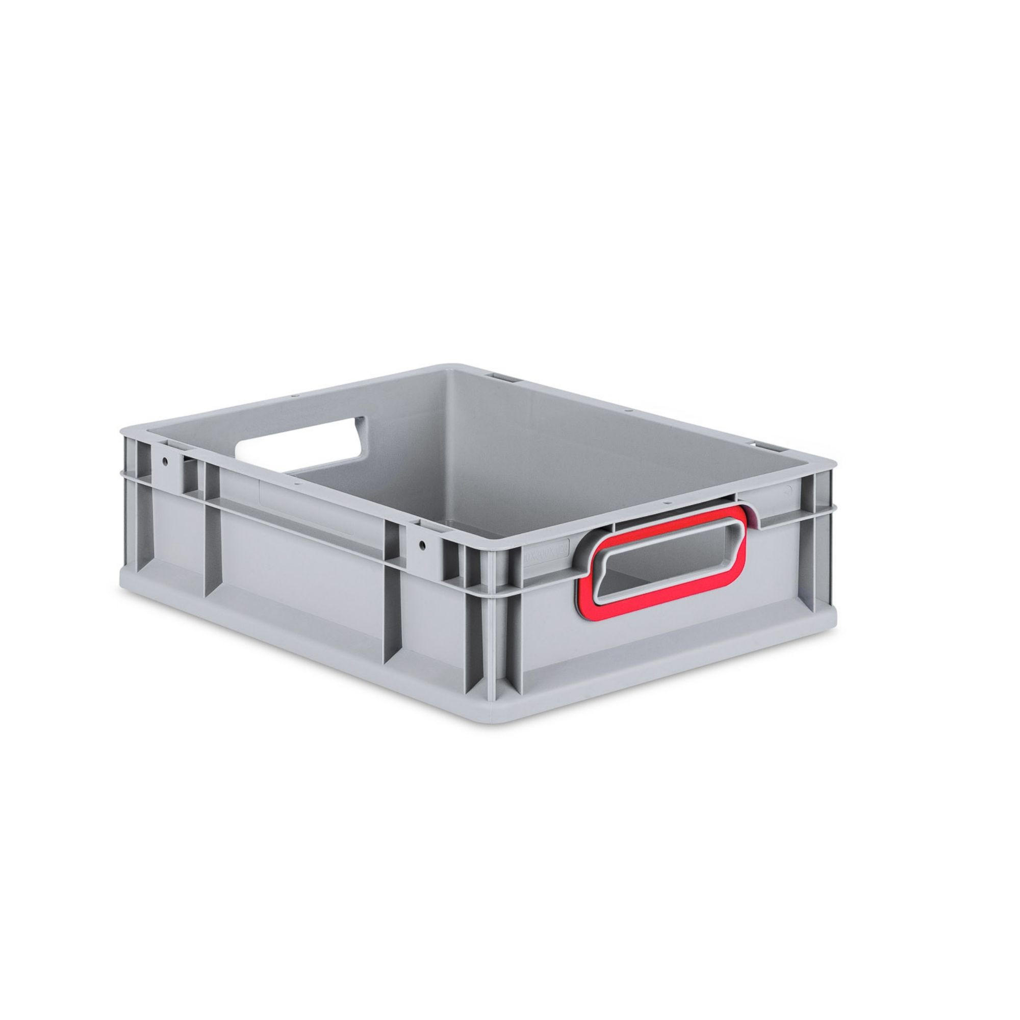 EUROBOX Nextgen Color 12x30x40cm 11 Liter Griffe Rot Offen - Rot, Kunststoff (30/12/40cm) - PROREGAL