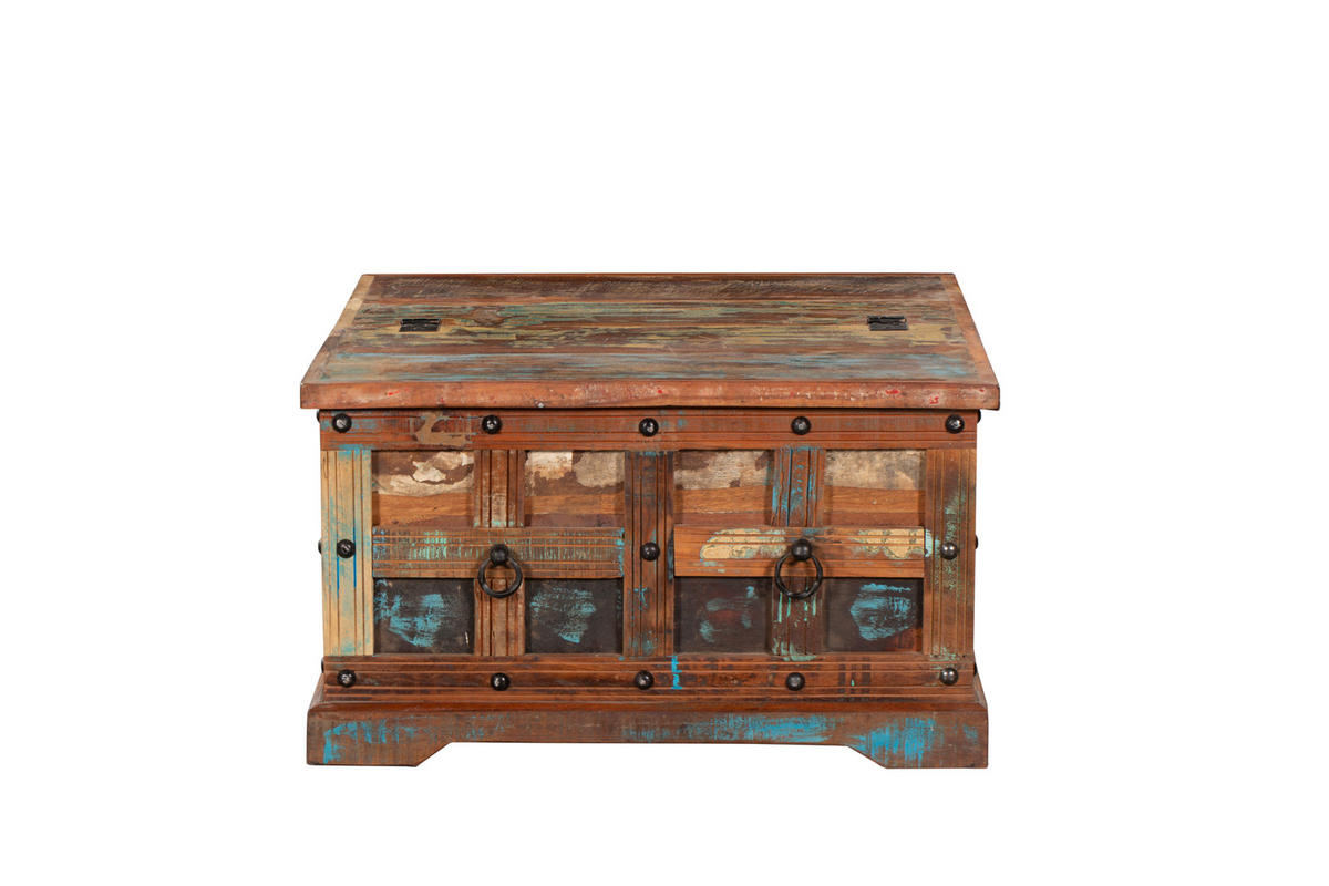 COUCHTISCH Odin Mangoholz Braun 41x70,5x70,5cm - Braun, Holz (70.5/70.5/41cm) - DELUKE