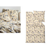 BETTWÄSCHE History Bloom beige 135/200 cm Bio-Baumwolle - Beige, Textil (135/200cm) - Södahl