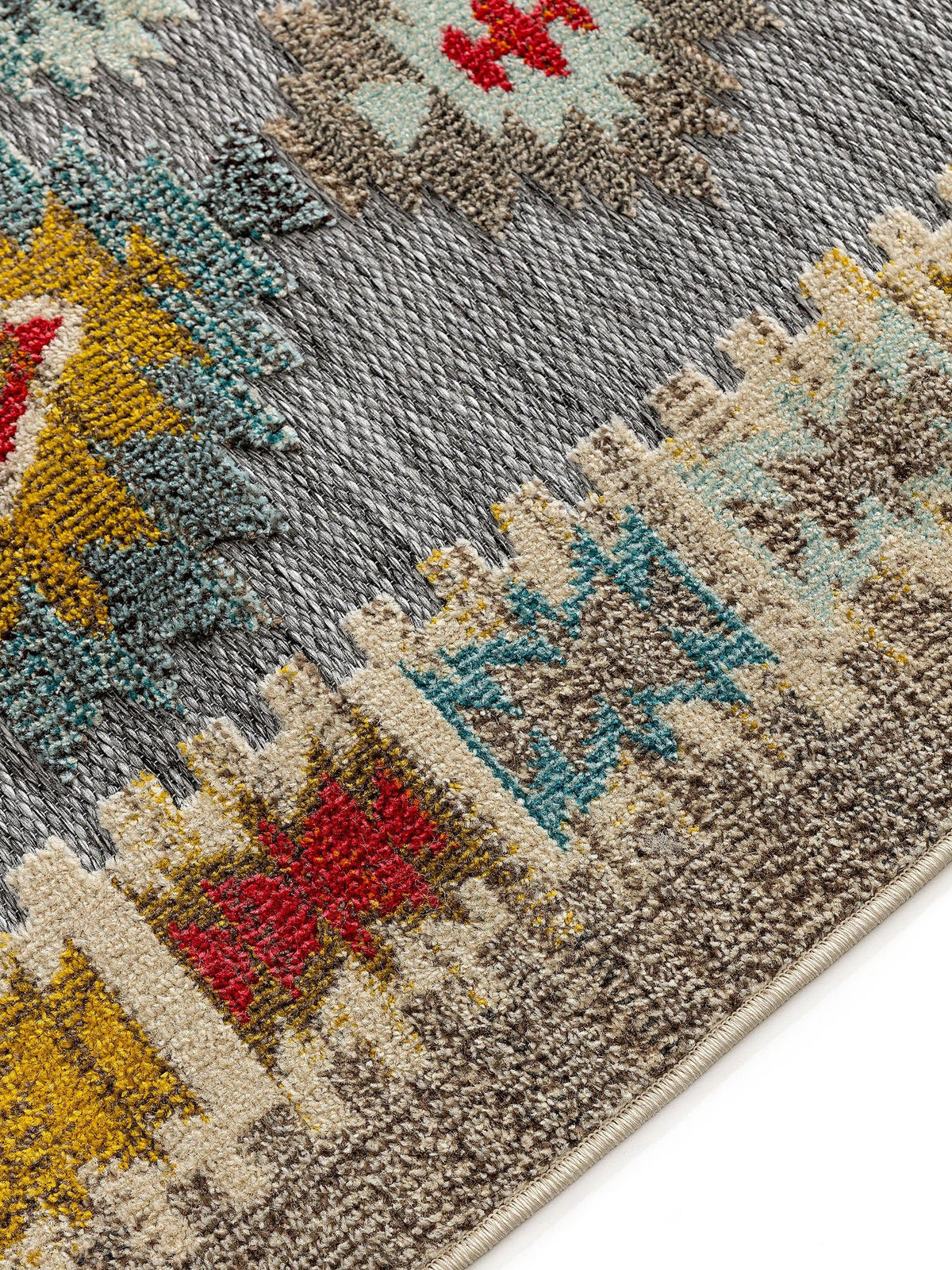 OUTDOOR-TEPPICH Noelia 160/230 cm - Multicolor, Kunststoff (160/230cm) - benuta Nest