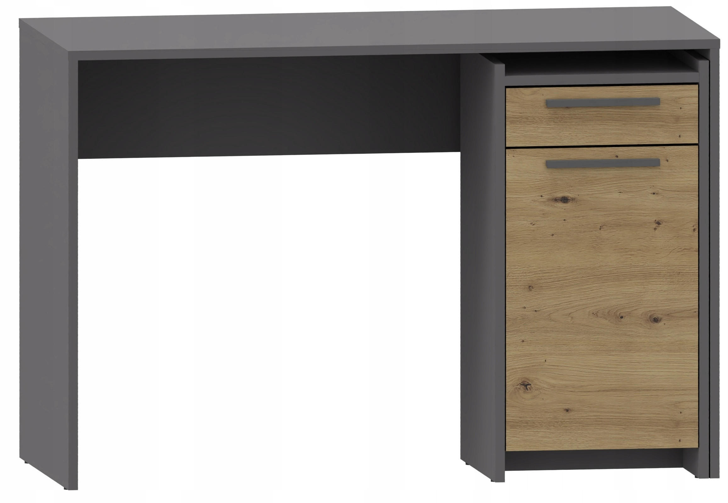 SCHREIBTISCH ALTIVO 110 Anthrazit 110/50/74 cm - Anthrazit, Holzwerkstoff (50/110/74cm) - Matkam Möbel