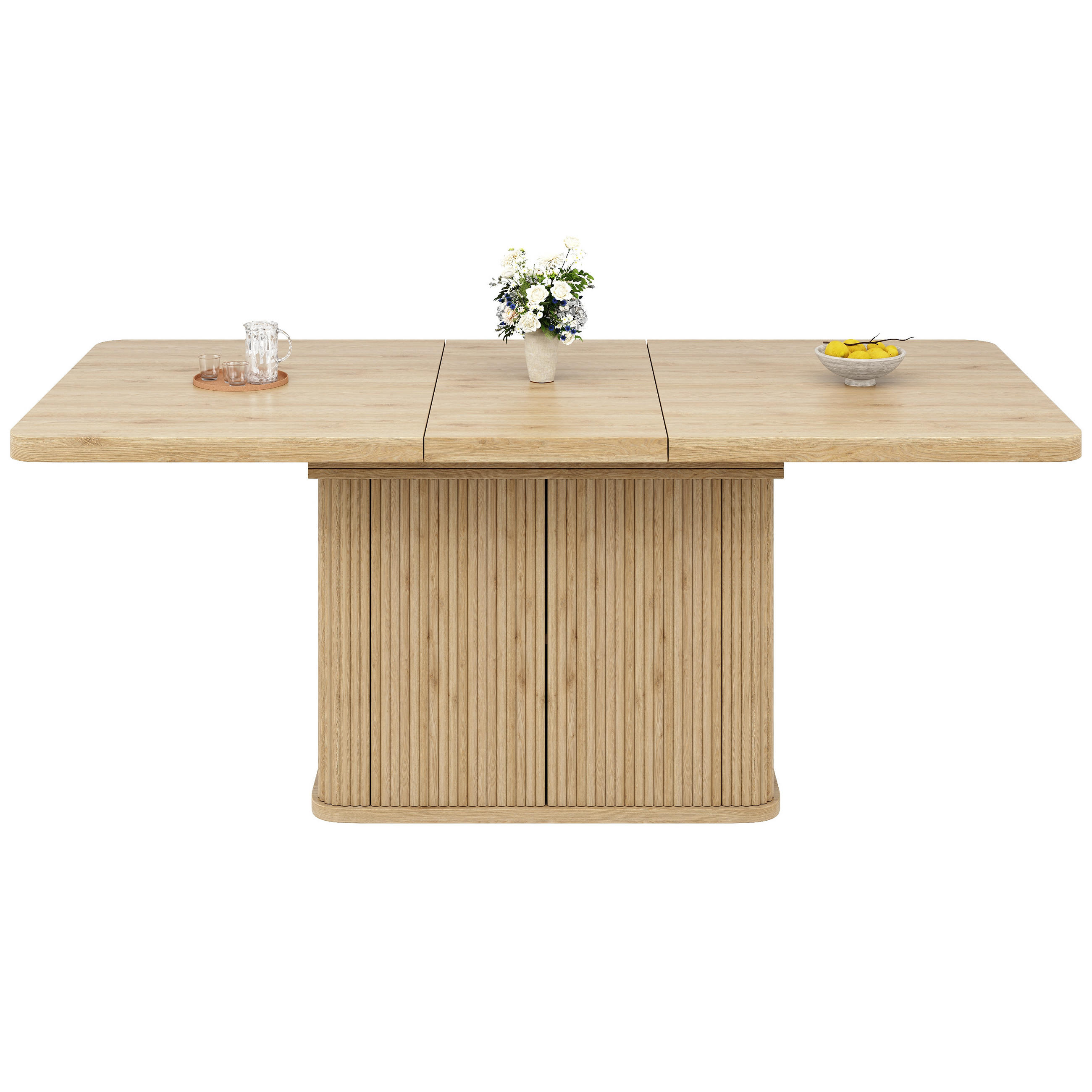 XXXLutz Esstisch Natur 80x76.5x180 cm
