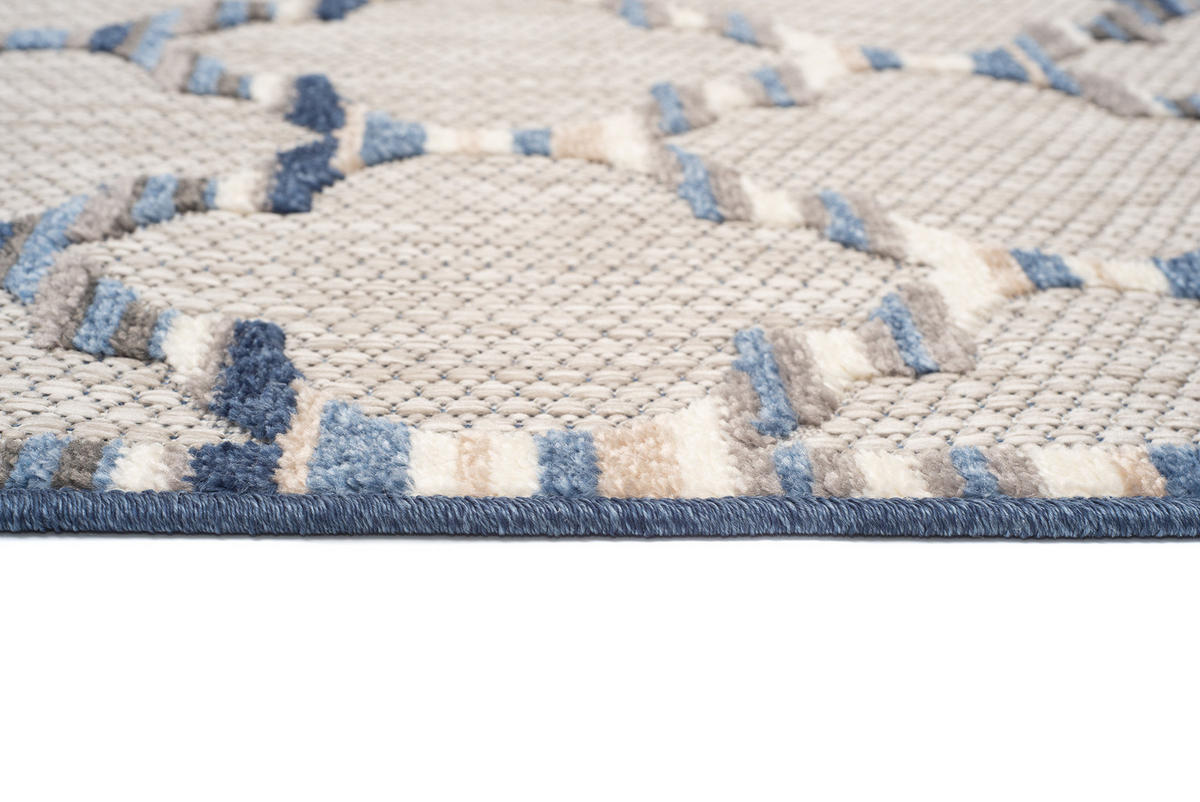 TEPPICH PATIO Creme 240/330 cm - Creme, Kunststoff (240/330cm) - Tapiso