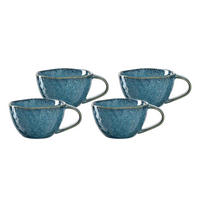 TASSEN Matera blau 290 ml 4er Set - Blau, Keramik (0.29L) - Leonardo Living