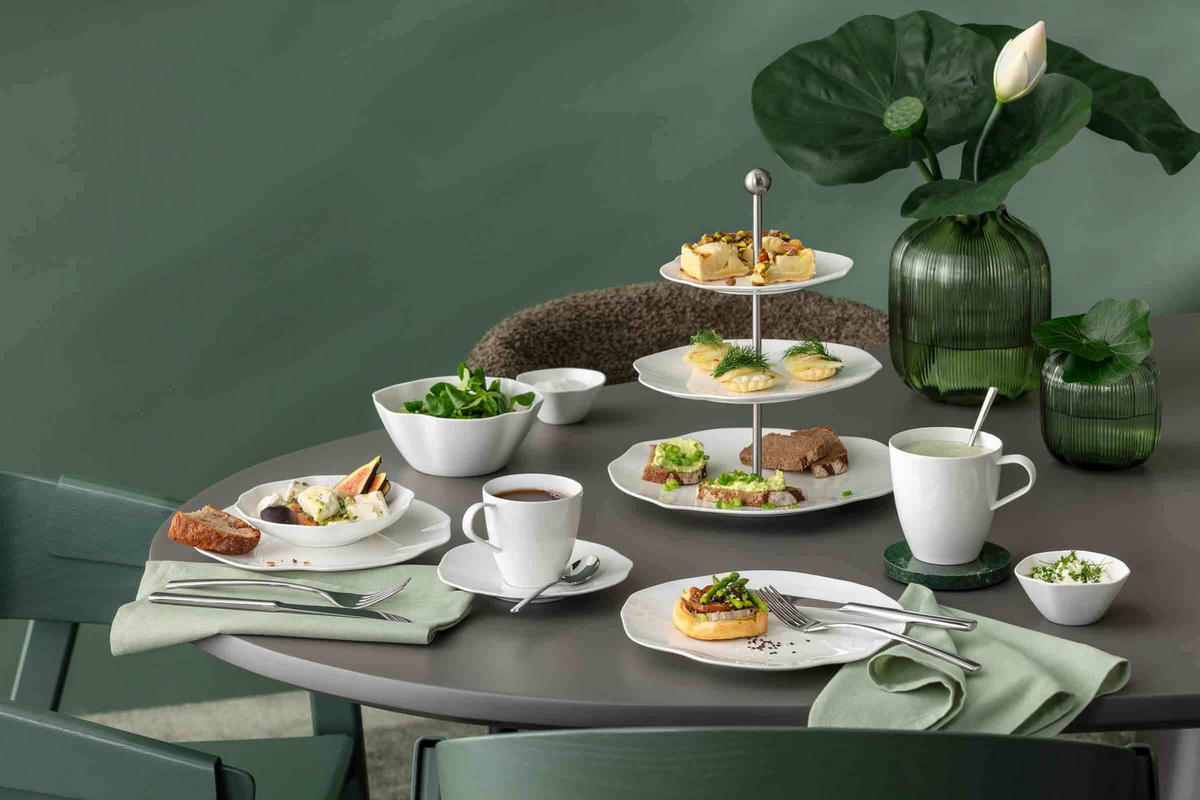 KOMBISERVICE Pura weiß 30er Set - Weiß, Keramik (1/1/1cm) - Villeroy & Boch