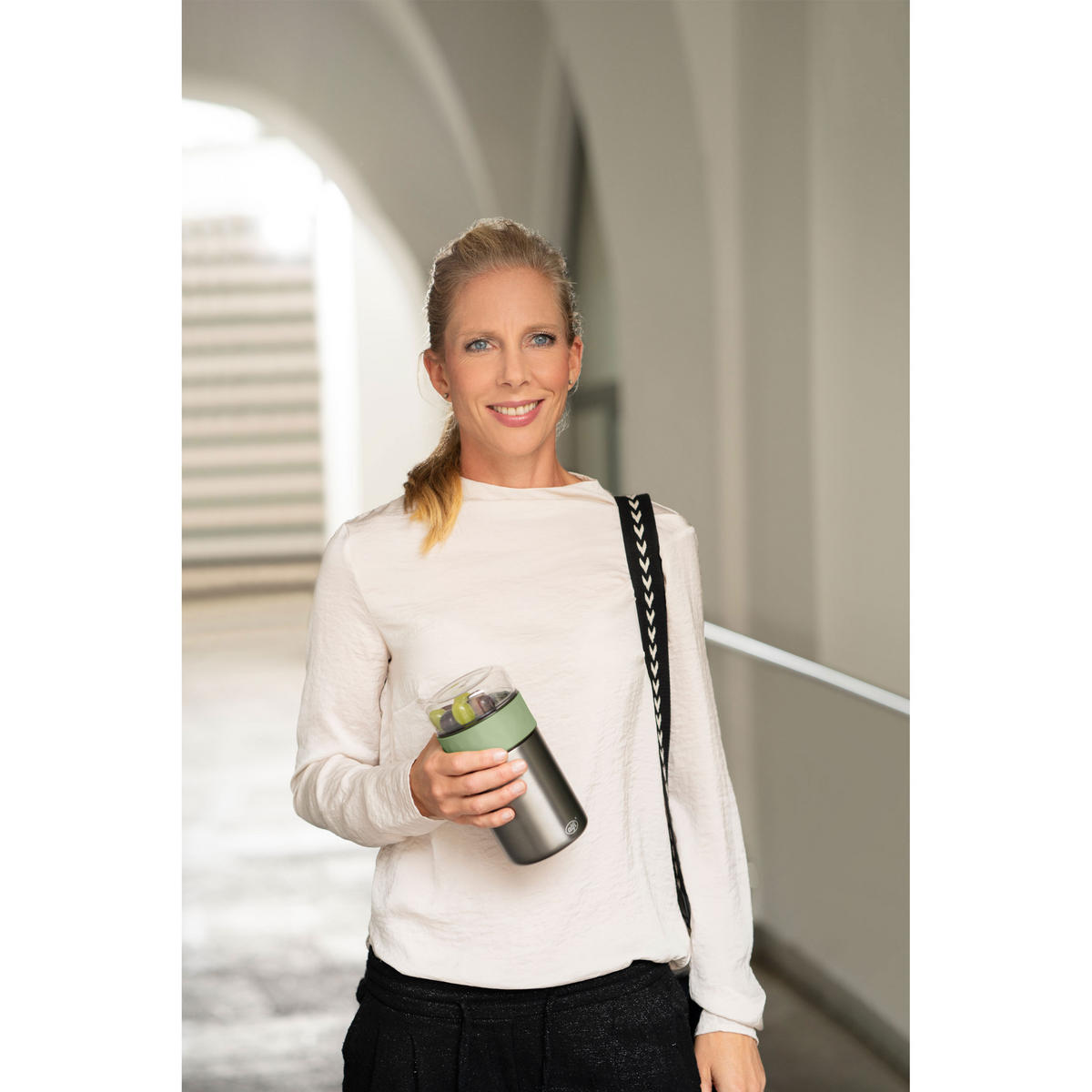 ISOLIER-SPEISEGEFÄSS Endless Food Mug, Edelstahl, Celadon Green Matt, 0.5 L - Grün, Metall (0.5L) - Alfi