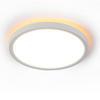 LED-DECKENLEUCHTE Maki 22/22/2.6 cm - Weiß, Kunststoff (22/22/2.6cm) - Nettlife
