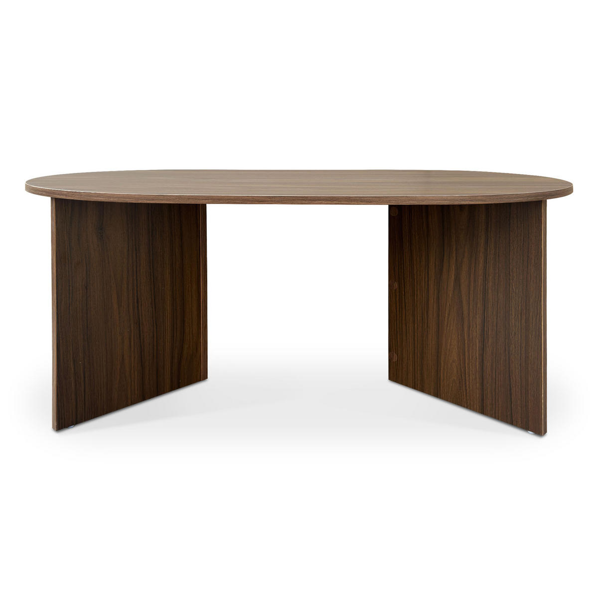 COUCHTISH Sven 100 cm Walnuss-Finish Skandinavischer - Nussbaumfarben, Holzwerkstoff (59.5/100/45cm) - Sicaan