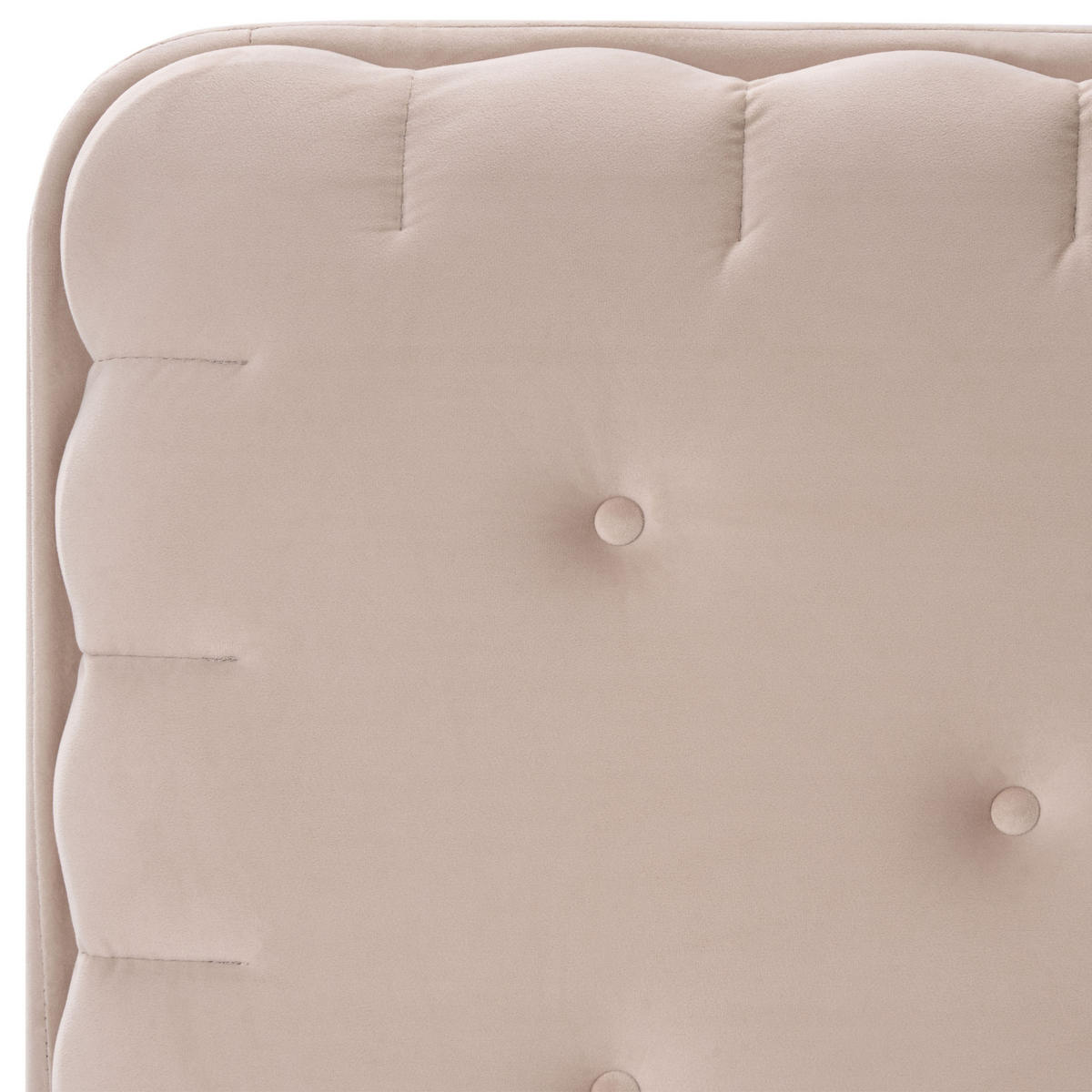 BETT mit Lattenrost 90x200 cm Beige Corsaint - Beige, Textil (90/200cm) - Beliani