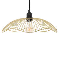 HÄNGELAMPE Galt Ø 34 cm - Goldfarben, Metall (34/34/102.5cm) - Atmosphera Createur d´interieur