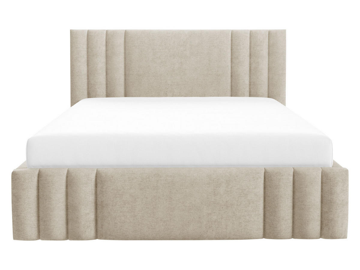 POLSTERBETT Ribo - Naturfarben, Holz/Textil (180/200cm) - MIRJAN24