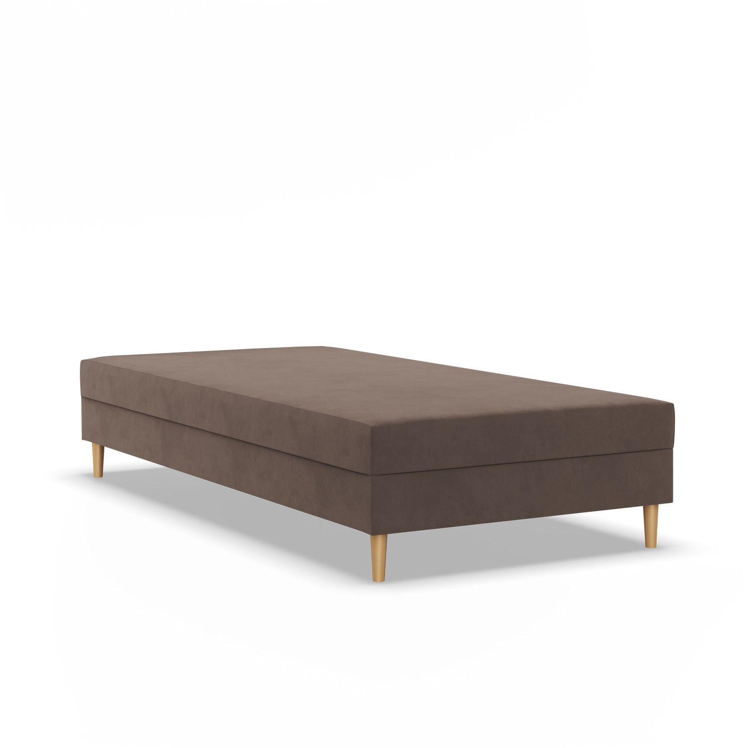 Mebligo Boxbett Braun 120x200 cm