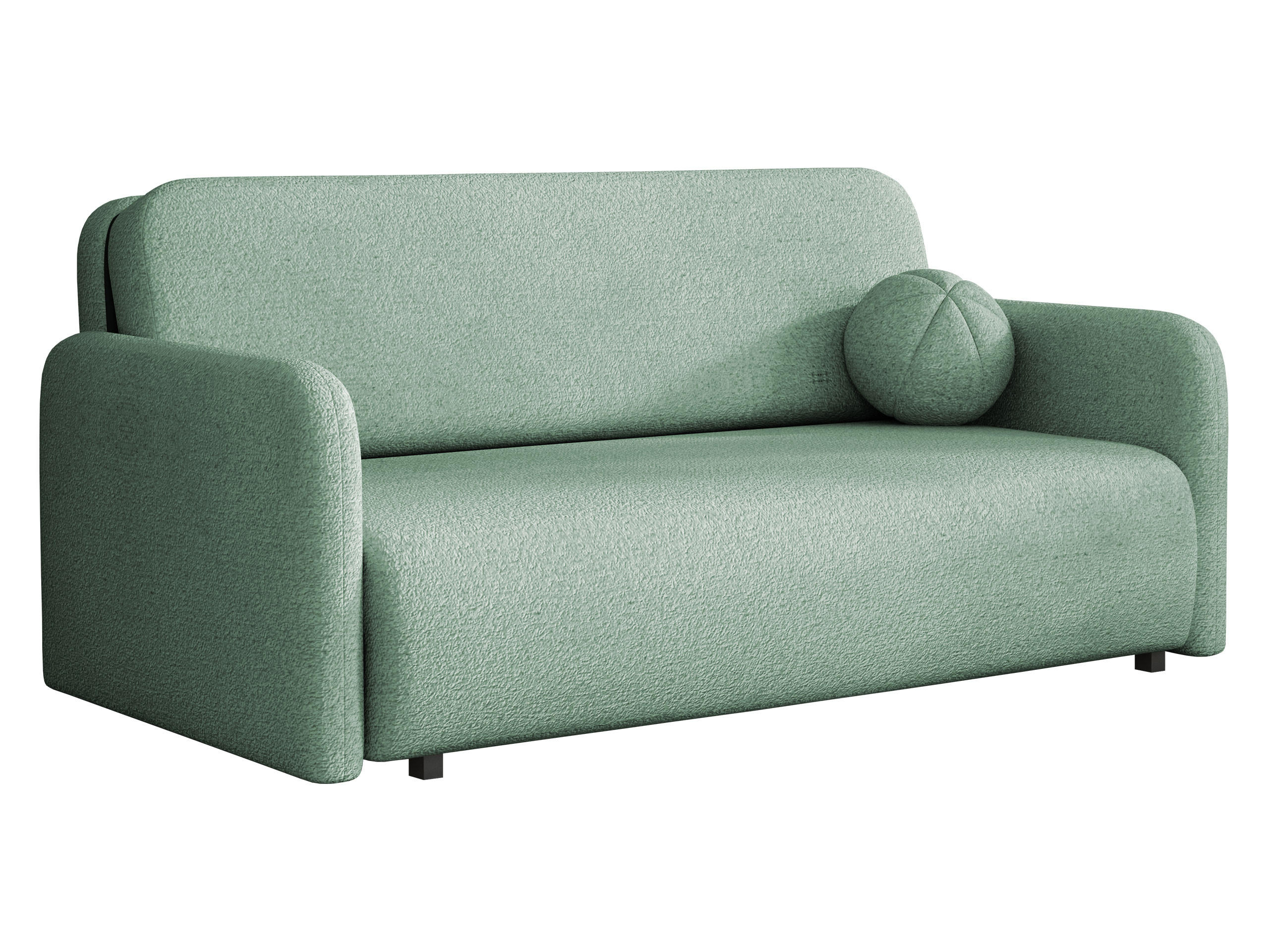 SCHLAFSOFA Viva Sun IV - Türkis/Schwarz, Holz/Textil (170/85/103cm) - MIRJAN24
