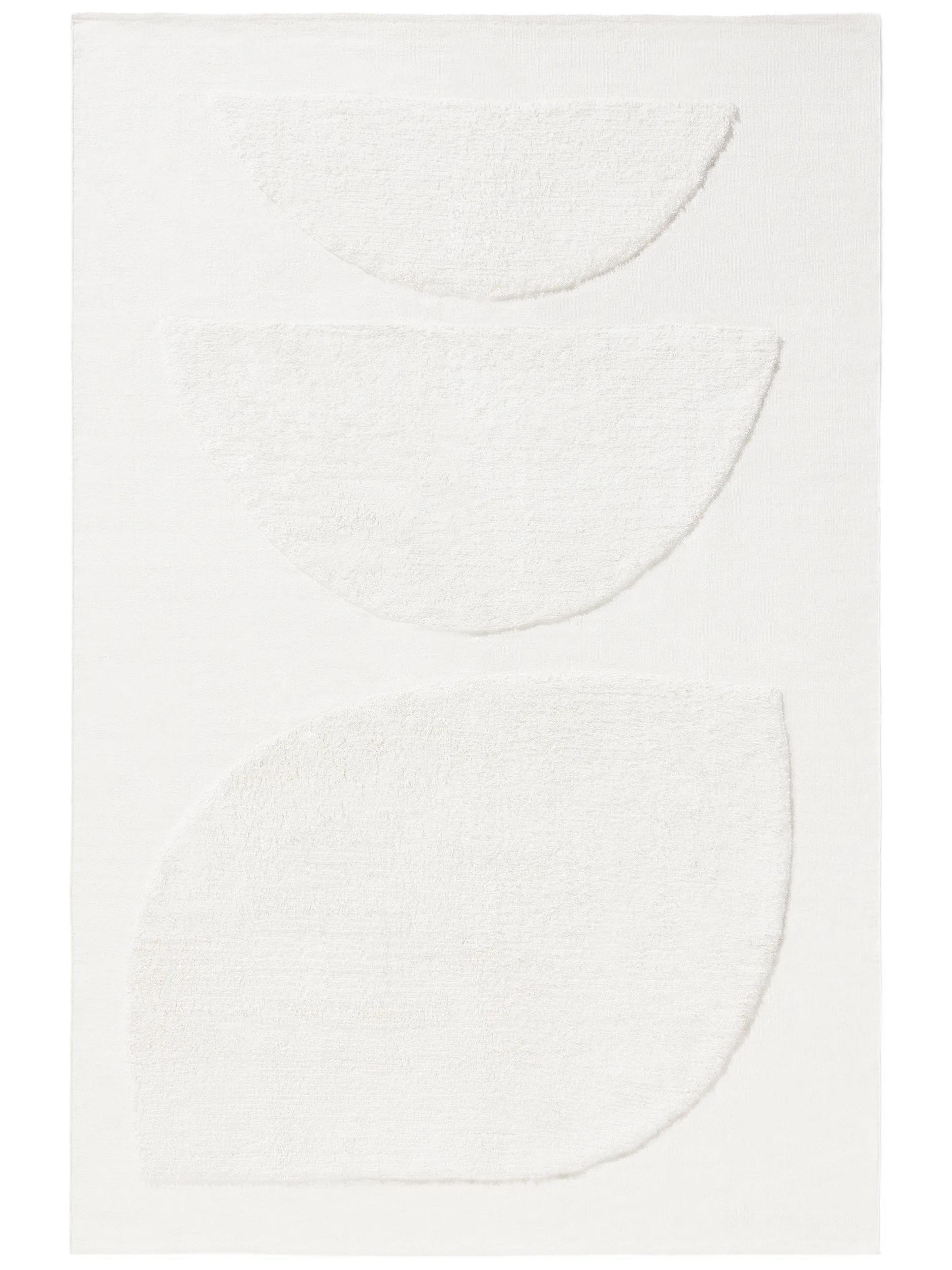 benuta Baumwollteppich Creme 160x230 cm