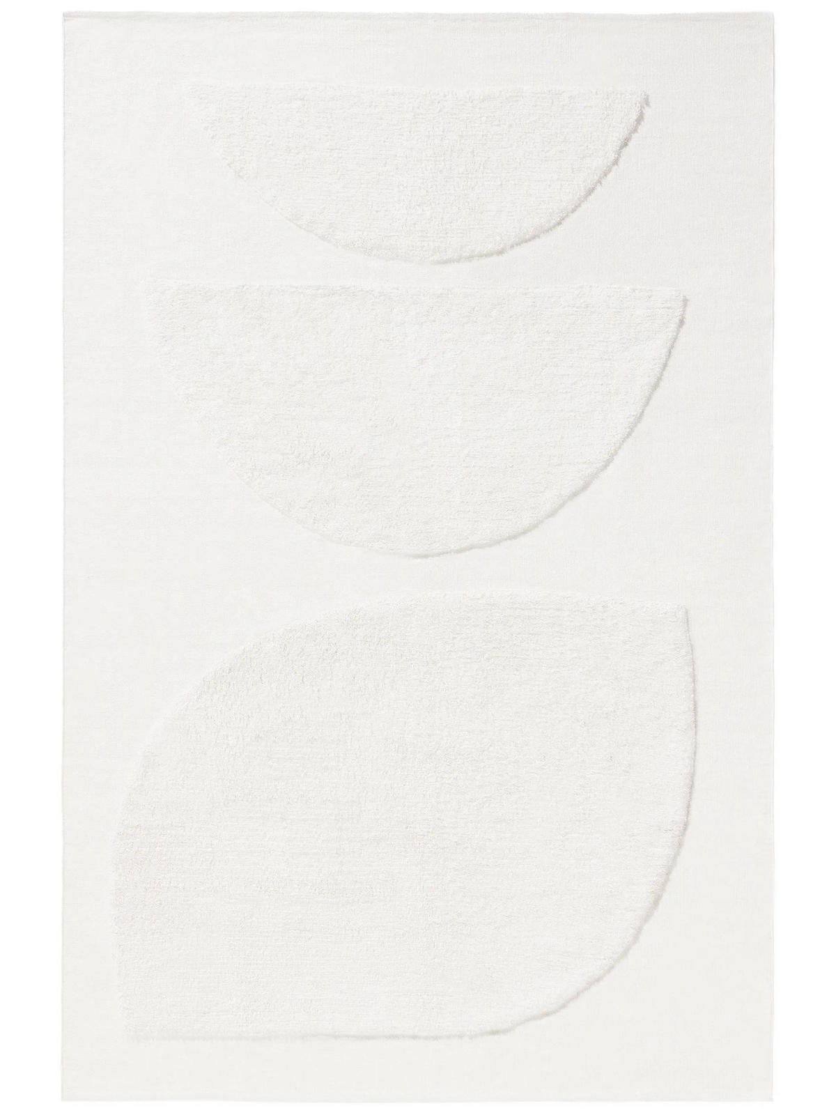 BAUMWOLLTEPPICH Isla Cream 160x230 cm - Creme, Textil (160/230cm) - benuta Pop