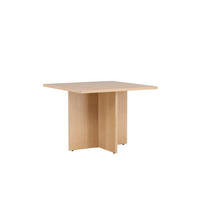 ESSTISCH LEO Beige 100x100x75 cm - Beige, Holzwerkstoff (100/100/75cm) - FURNLUX