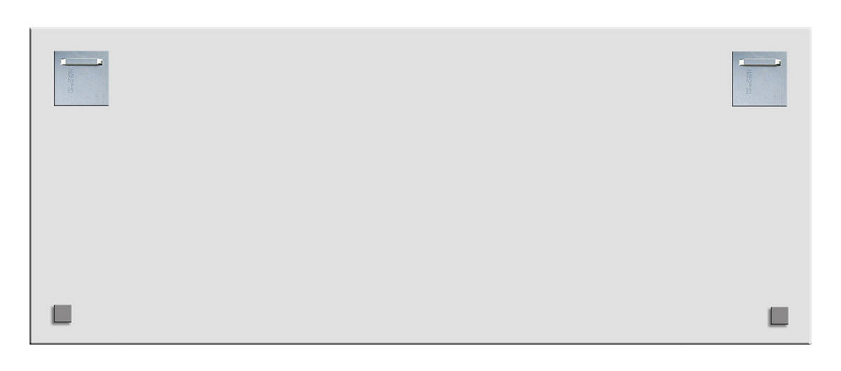 GLASBILD 125x50 cm Steg Sonnenuntergang - Gelb, Glas (125/50cm) - artissimo