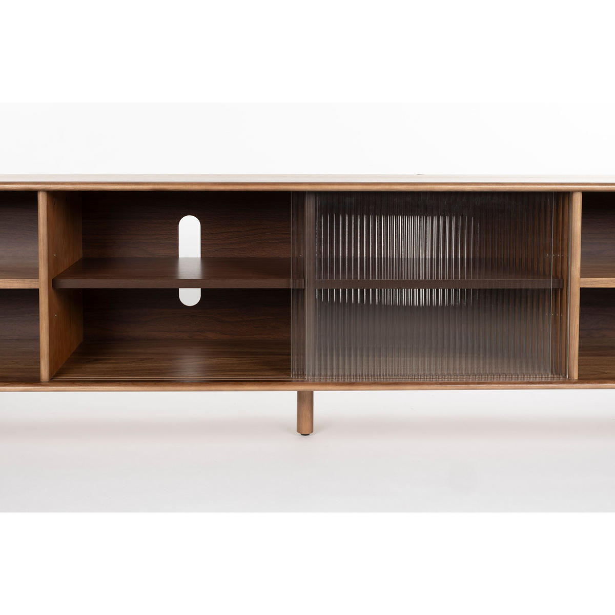 SIDEBOARD Rise L Walnuss - Braun, Holzwerkstoff (180/55/40cm) - Zuiver
