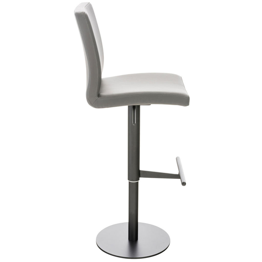 Thumbnail - CLP Barhocker, Grau, Textil, 40x93x49 cm, Esszimmer, Barmöbel, Barhocker