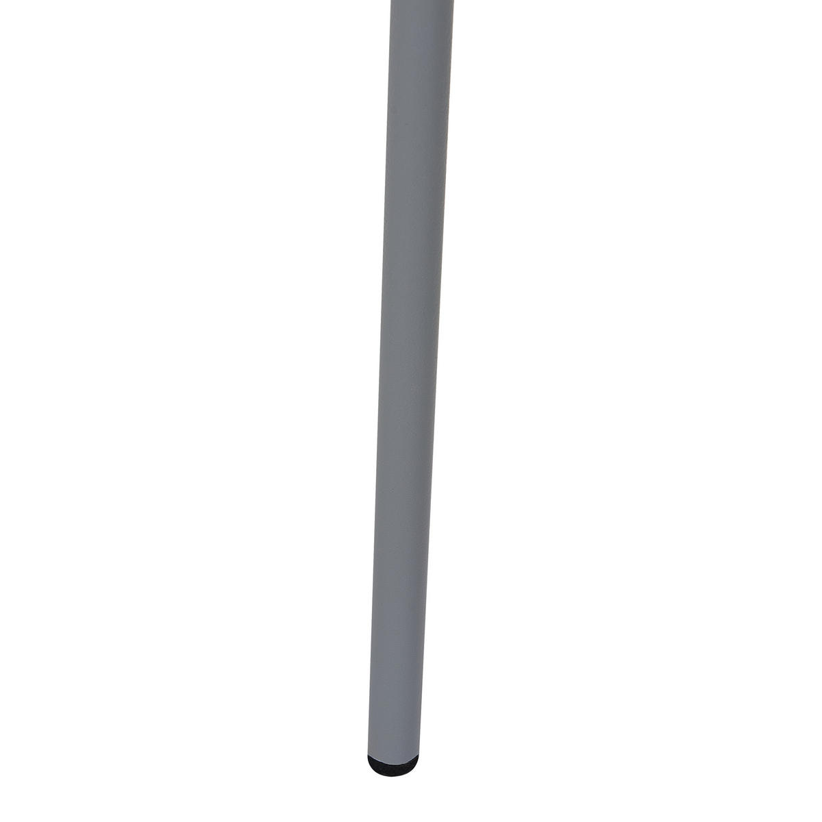 BARSTUHL 2er-Set Kunststoff hellgrau Shonto - Grau, Kunststoff (52/116/48cm) - Beliani