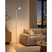 LED-AKKU-STEHLEUCHTE 3 in 1 Schwarz Beige bis zu 120 cm Metall - Beige, Metall (16/16/120cm) - Northpoint