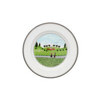 BROTTELLER BEGEGNUNG Design Naif bunt ø 17 cm - Multicolor, Keramik (17cm) - Villeroy & Boch