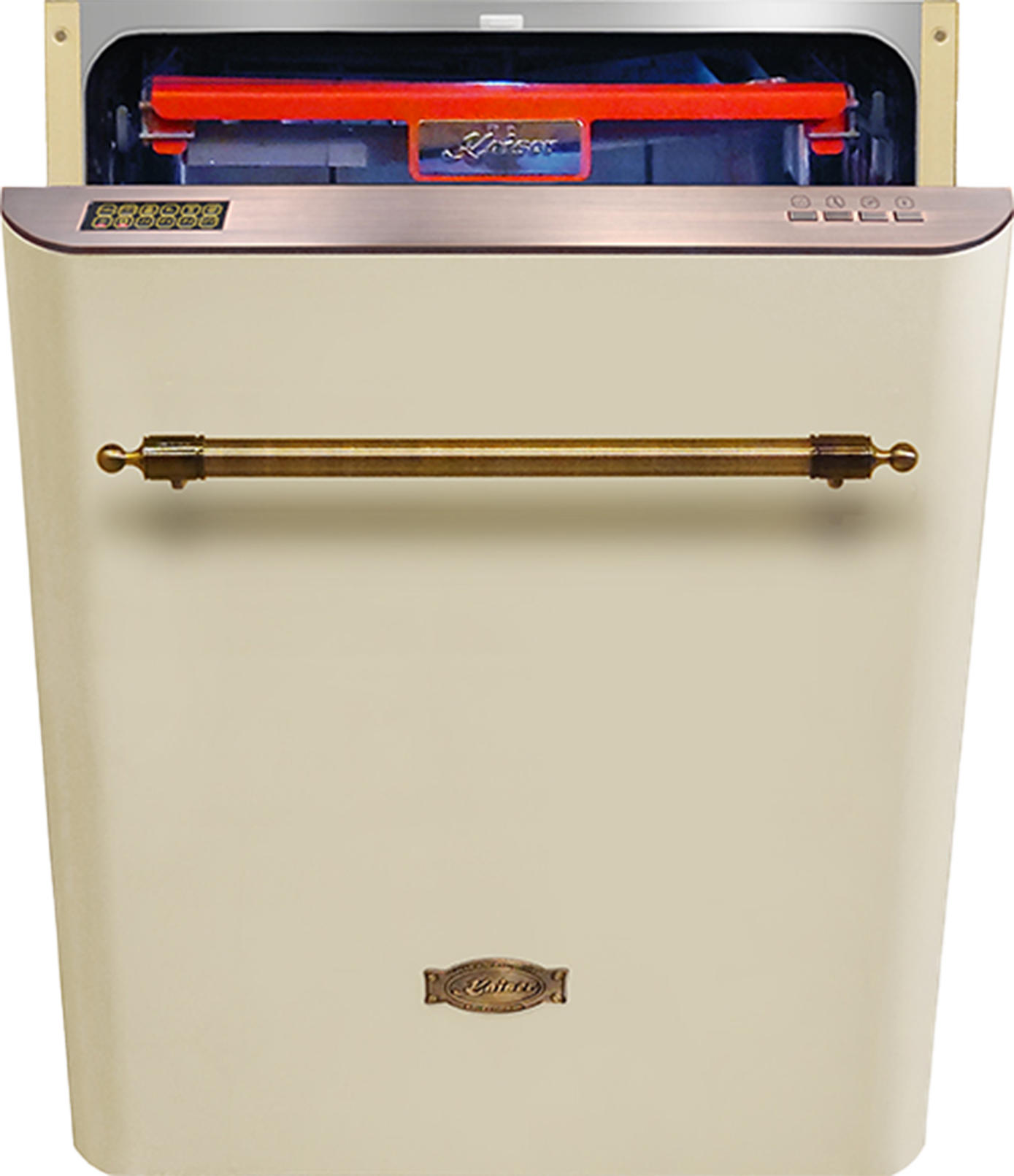 EINBAU-SPÜLMASCHINE S 60 U 88 XL ElfEm, Creme, 60 cm - Creme, Metall (59.8/81.5/62cm) - Kaiser Küchengeräte