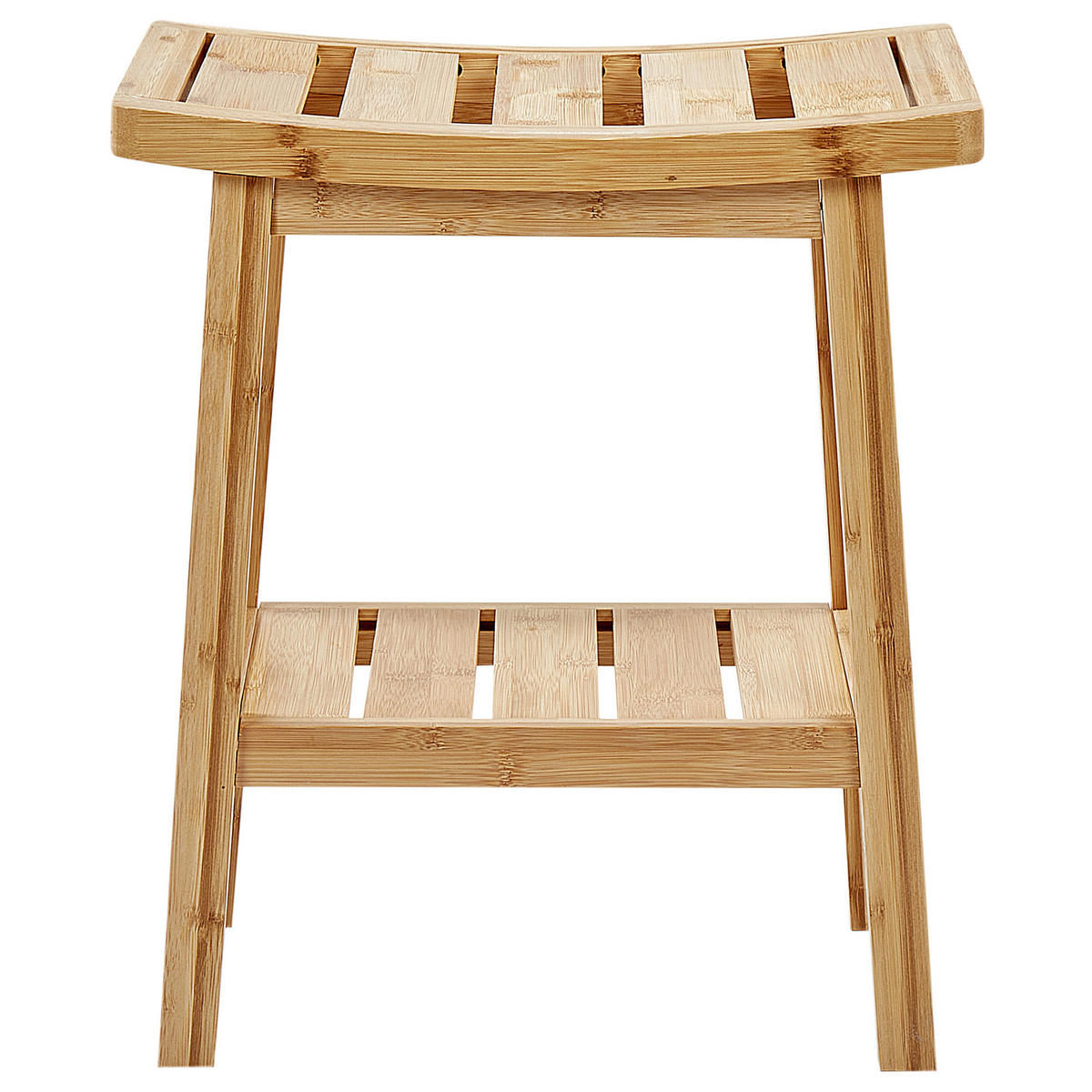 BEISTELLTISCH Bambus Hellbraun Tremont - Braun, Holz (45/39/45cm) - Beliani