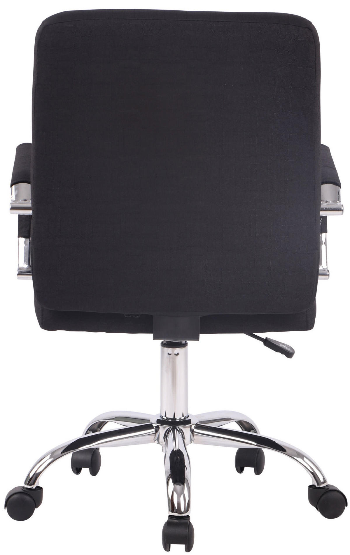 BÜROSTUHL Deal V1, Stoff Schwarz - Schwarz, Textil/Metall (56/104/62cm) - TPFLiving