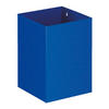 PAPIERKORB Viereckig Zur Optionalen Wandmontage 21 Liter Blau - Blau, Metall (24.8/35.2/24.8cm) - PROREGAL