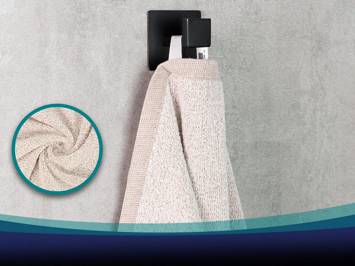 HANDTÜCHER, 10er-Set, 50x100 cm, 70% Baumwolle, 30% Polyester, Braun - Braun, Textil (50/100cm) - Zollner