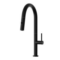 KÜCHENARMATUR Livia Schwarz - Schwarz, Metall (24/43/24cm) - Granitan