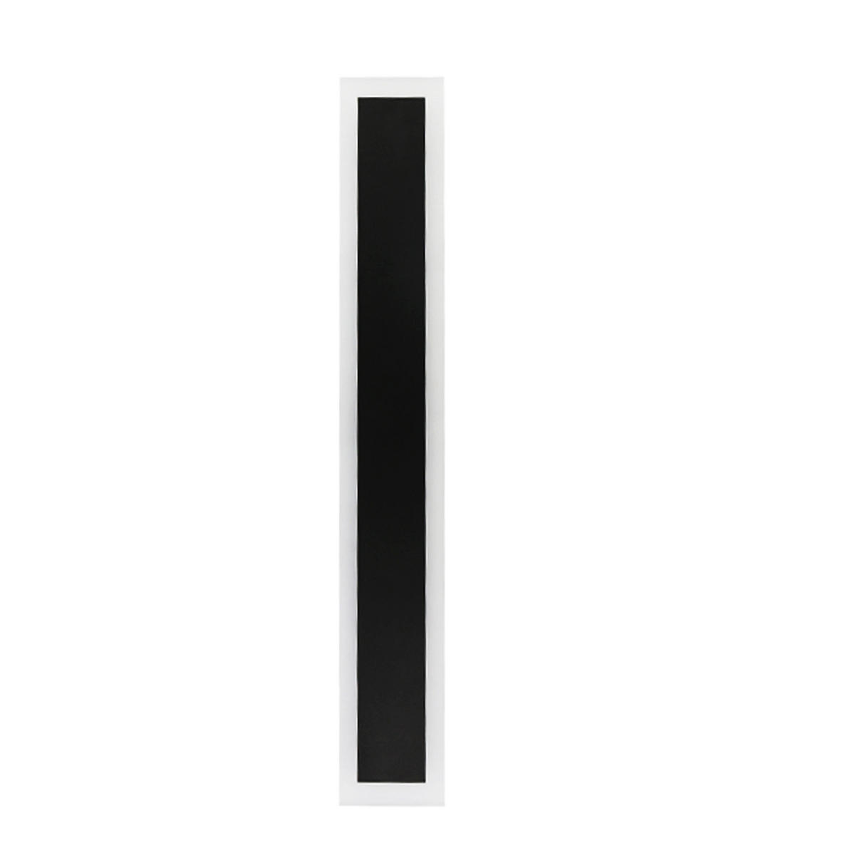 LED WANDLEUCHTE Lichtblick - Schwarz, Metall (8/4/50cm) - Nettlife