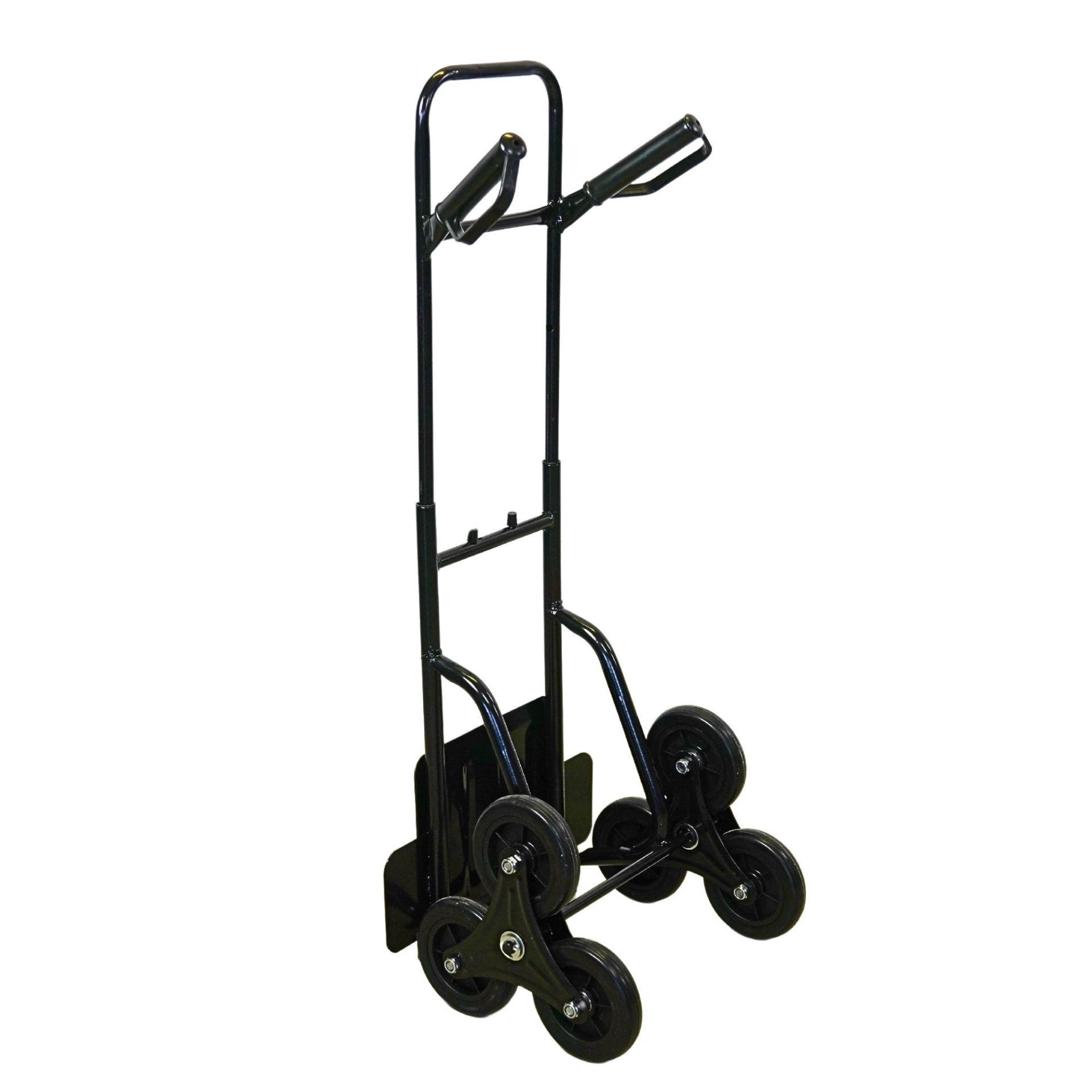 TREPPENSTEIGER Sackkarre Odin 111x60x43cm Tragkraft 200kg Schwarz - Schwarz, Metall (43/60/111cm) - PROREGAL
