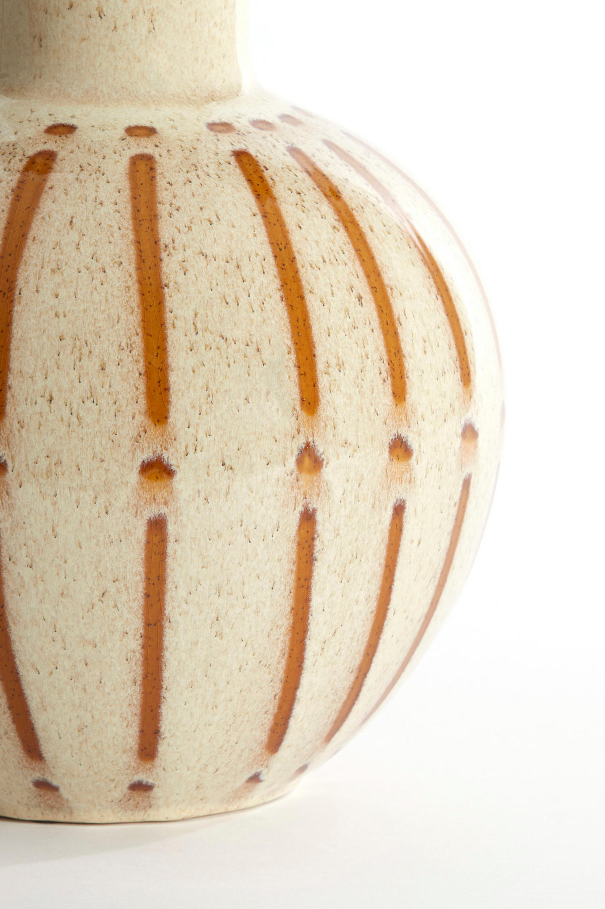 VASE Ulloa Braun Ø28,5/42 cm - Braun, Keramik (42cm) - Light & Living