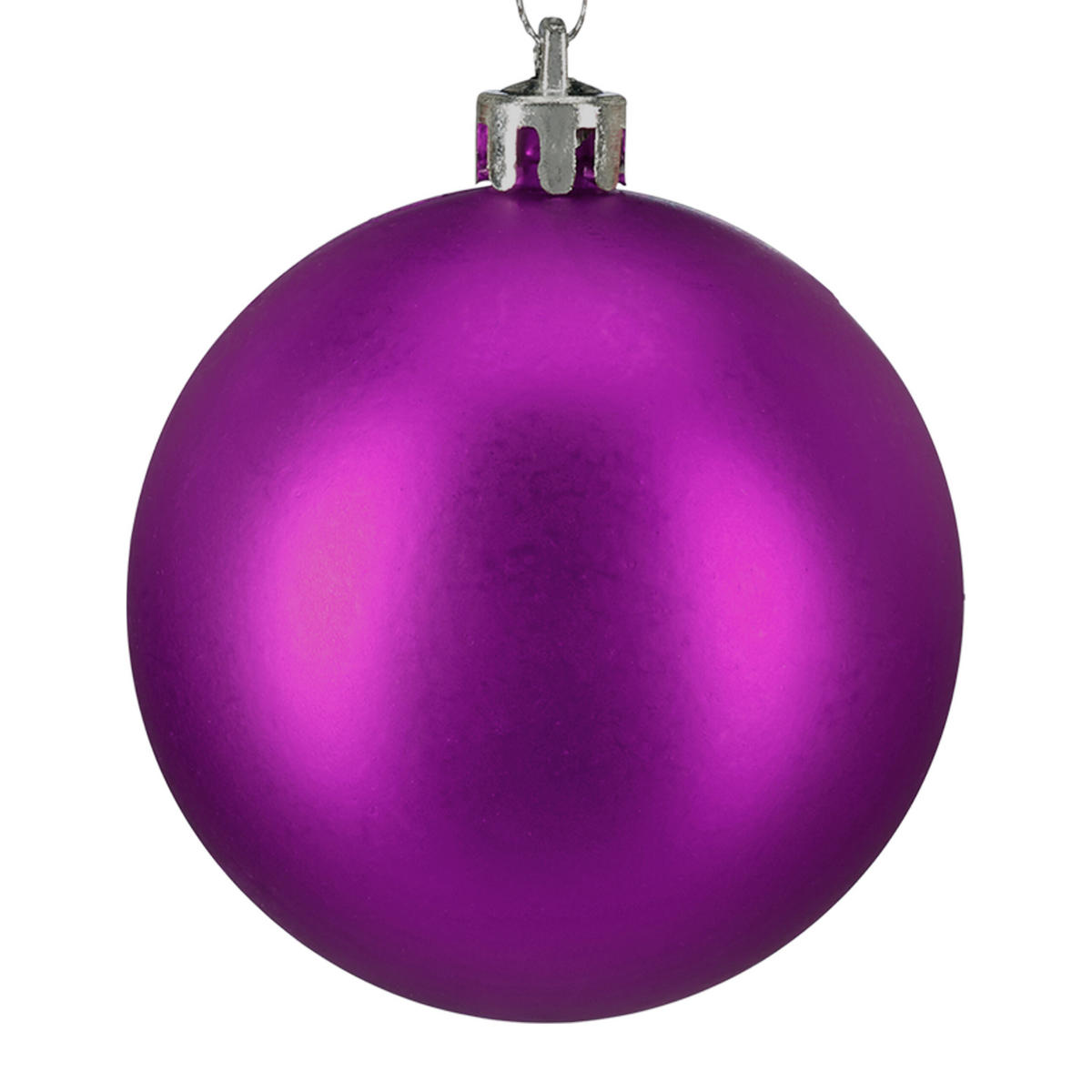 30XWEIHNACHTSKUGELN - Pink, Kunststoff (6/7/6cm) - Relaxdays