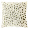 DEKOKISSEN Mirelle Weiß 45/45/8 cm - Weiß, Textil (45/45cm) - Unique Living
