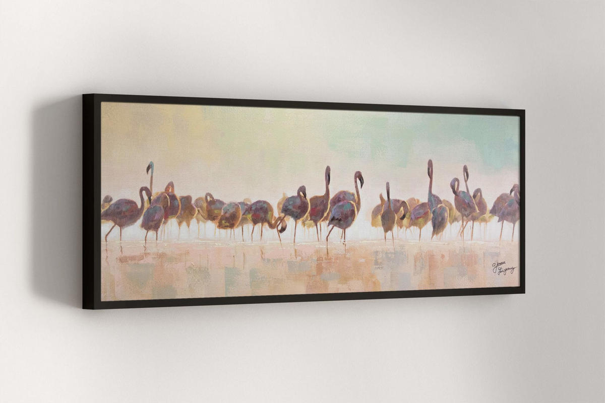 ÖLGEMÄLDE 150/50 cm - Braun, Holz/Textil (1.74/50cm) - KUNSTLOFT